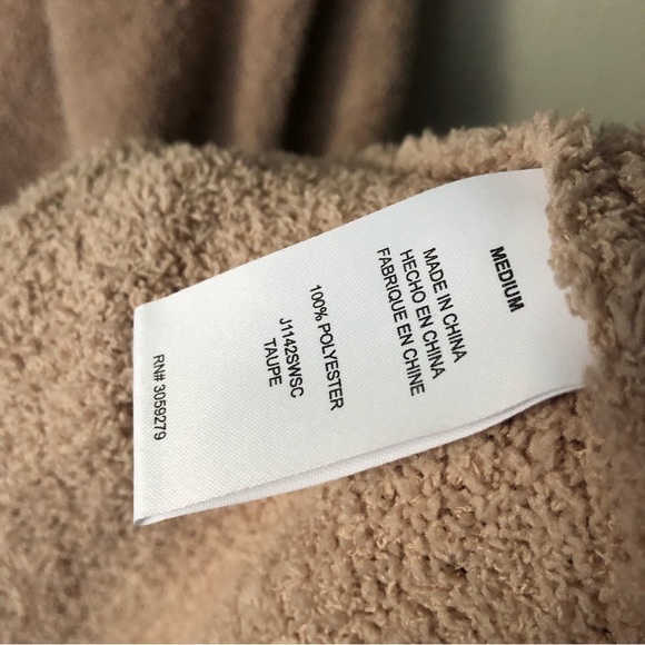 Thread & Supply Tan Teddy Cozy Cardigan - Picture 8 of 8